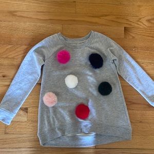 Tucker & Tate Pom Pom sweatshirt size 6
